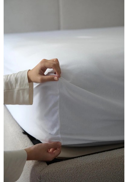 Beyaz Tek Kişilik Lastikli Çarşaf 100X200 cm – Pamuklu, Ütü Istemez, Terletmez, Yumuşak ve Dayanıklı modelleri