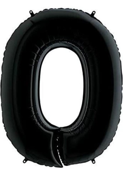 76 cm Siyah 0 Rakam 34 Inc Parti Malzemesi