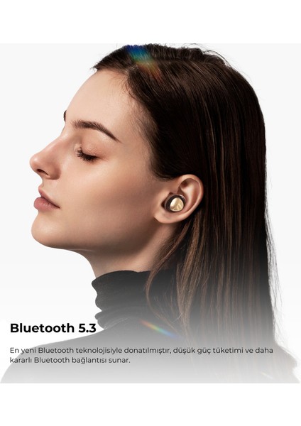 OPERA05 Hi-Res Ldac Anc Kulak Içi Kablosuz Bluetooth Kulaklık Siyah fırsatları
