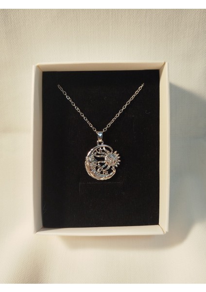 Ay-Güneş Çelik Kolye fiyatları