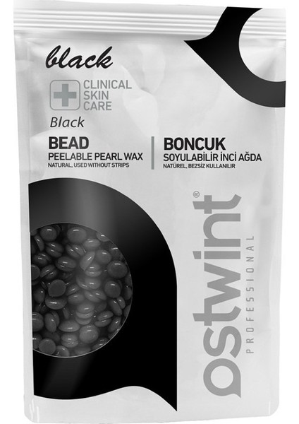 Ostwint Boncuk Soyulabilir Ağda Black ( Siyah ) 250GR 1 Adet