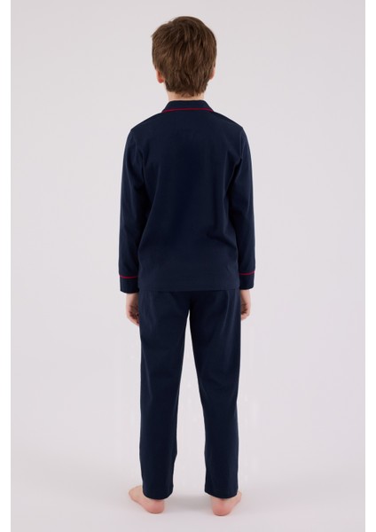 U.s. Polo Assn Gömlek Pijama US2234-4 Lacivert fırsatları