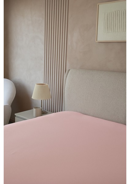 Pudra Lastikli Çarşaf | Her Yatağa Uygun Tek - Çift - Battal Pamuklu, Terletmez Yumuşak ve Dayanıklı modelleri