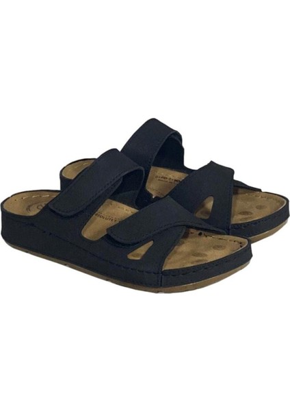 1810 Comfort Anatomik Yumuşak Taban Cırtlı Kadın Ev Dışarı Terliği