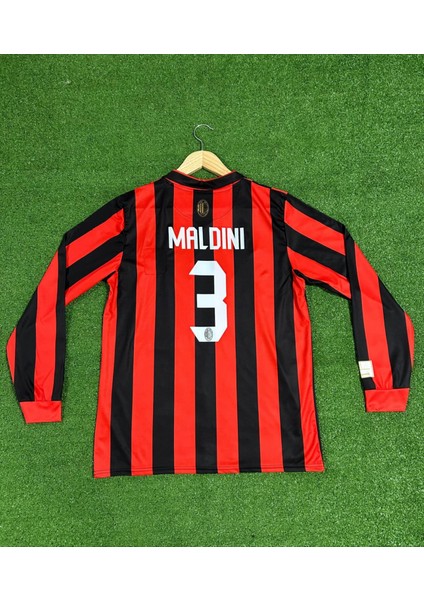 Milan 125.YIL Paolo Maldini Uzunkol Nostalji Forması
