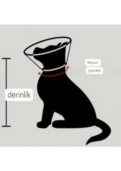 Kedi ve Köpek Koni Yakalığı ,elizabeth Yakalık, Ameliyat Sonrası Koruyucu Yakalık