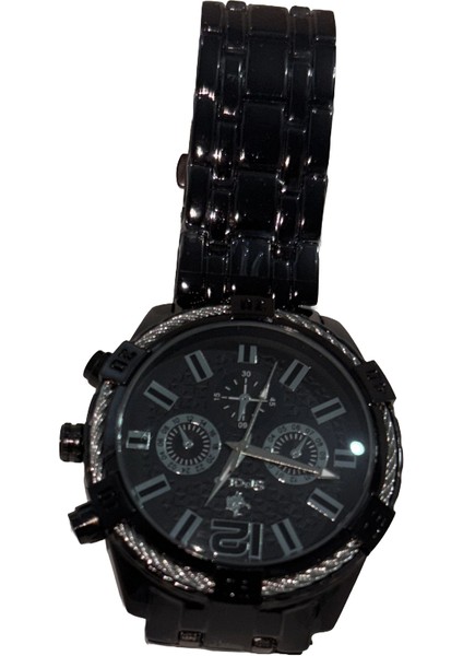 Siyah Kordonlu Erkek Kol Saati fiyatları