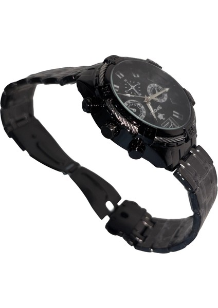 Siyah Kordonlu Erkek Kol Saati modelleri