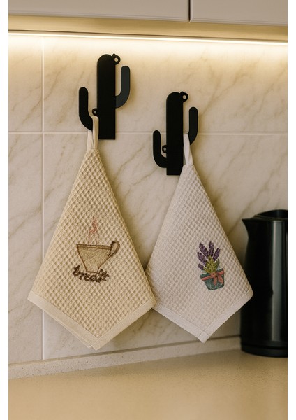 Dekoratif Kaktüs Askılık 2’li Set – Yapışkanlı Duvar Askısı Anahtar, Havlu, Çanta, Şapka Askılığı modelleri