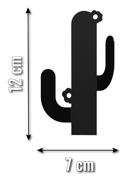 Dekoratif Kaktüs Askılık 2’li Set – Yapışkanlı Duvar Askısı Anahtar, Havlu, Çanta, Şapka Askılığı indirimleri