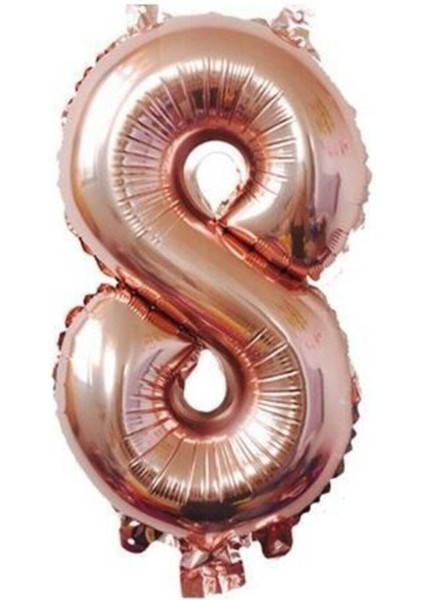 76 cm Rose Gold 8 Rakam 34 Inc Parti Malzemesi