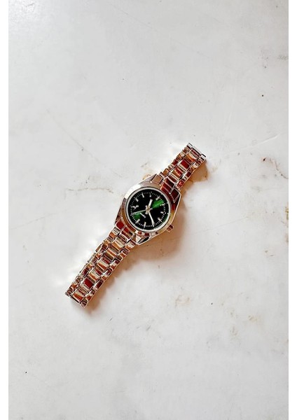 Valinor Gri Kordon Yeşil Kadran Kol Saati indirimleri