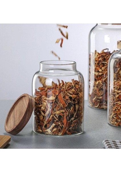 Akasya Kapaklı Vakumlu Cam Erzak Kavanozu 3 Litre (Mn) fiyatları