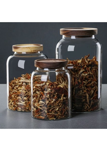 Akasya Kapaklı Vakumlu Cam Erzak Kavanozu 3 Litre (Mn) indirimleri