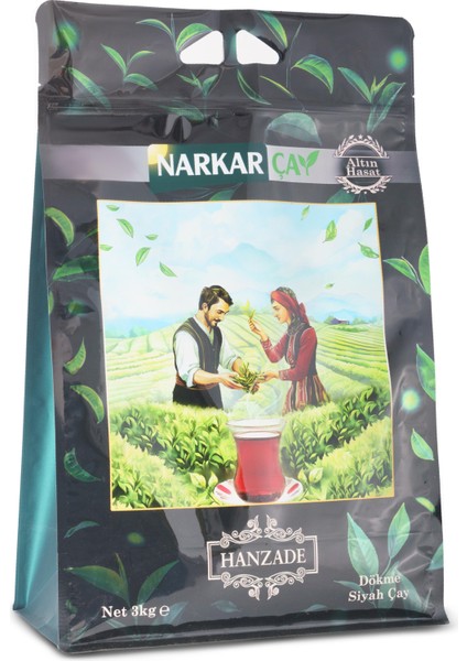 Hanzade Dökme Çay 6 kg (3000 gr x 2)