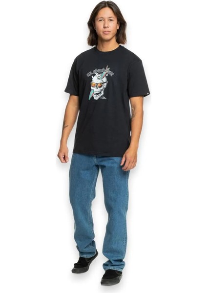 One Last Surf Ss Erkek Siyah T-Shirt EQYZT07674-10010 modelleri