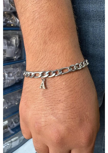 2 Adet Paslanmaz Çelik Kalın Figaro Bileklik Sevgili Arkadaş Çift Bilekliği ECK19C fiyatları