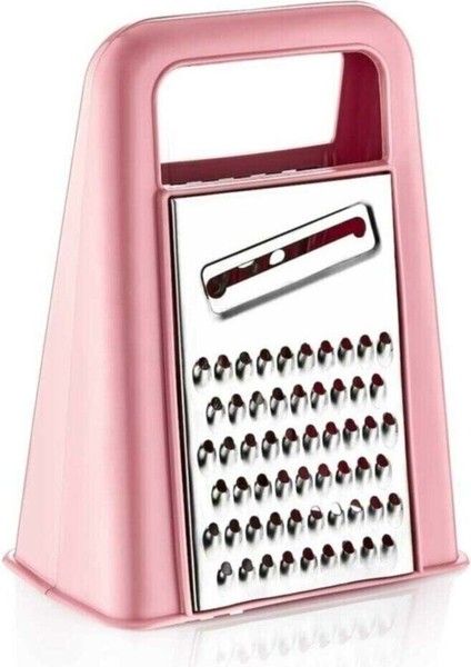 Köşeli Rende, Pratik ve Şık Mutfak Gereci, Beyaz Renk Seçeneğiyle Kullanım Kolaylığı Sağlar.