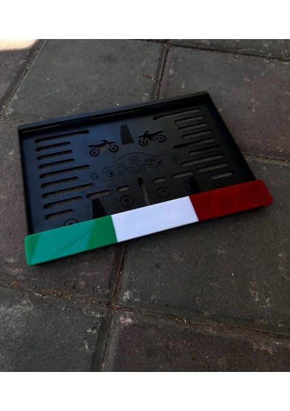 Italyan Boş Motor Plakalık