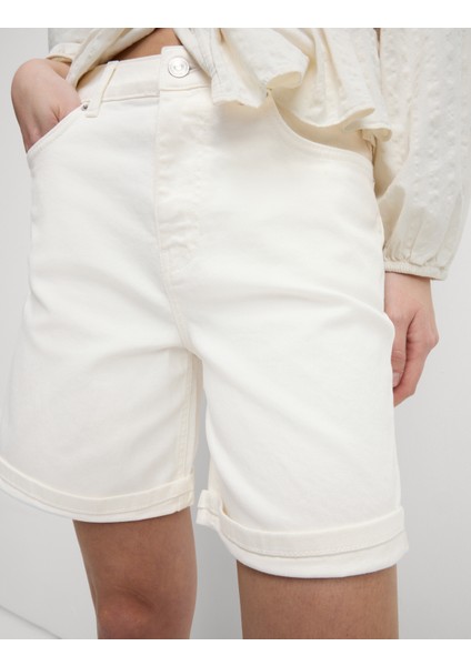 Denim Boyfriend Şort