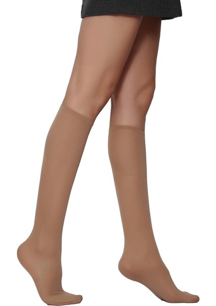 Lastiği Sıkmayan Orta Kalınlık Dizaltı Çorap Comfort modelleri