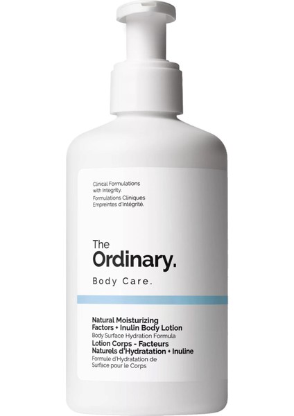 Natural Moisturizing Factors + Inulin Nemlendirici Vücut Losyonu 240ML