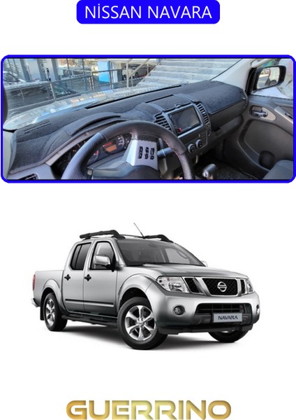 Nissan Navaratorpido Koruma Halısı Mavi Kenar