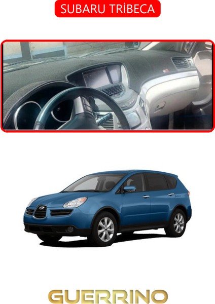 Subaru Tribecatorpido Koruma Halısı Kırmızı Kenar