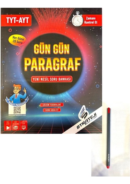 Tyt-Ayt Gün Gün Paragraf Soru Bankası-Yeni Baskı-