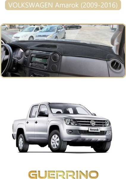 Volkswagen Amarok (2009-2016)TORPİDO Koruma Halısı Bej Kenar