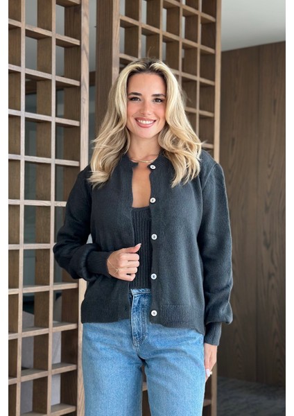 Antrasit Atlet Hırka Ikili Takım - 231042