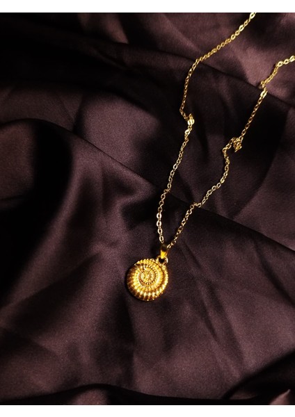 Deniz Kabuğu Çelik Kolye fiyatları