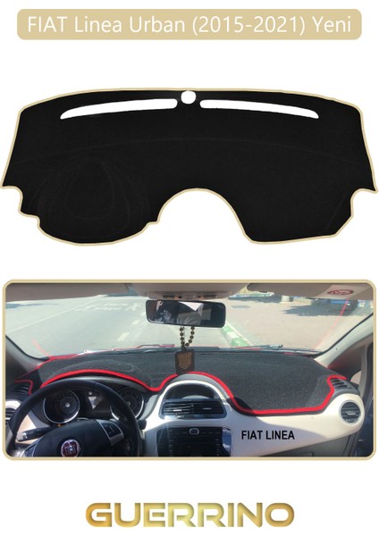 Fıat Linea Urban 2015-2021 Modellerine Uygun Yenitorpido Koruma Halısı Bej Kenar