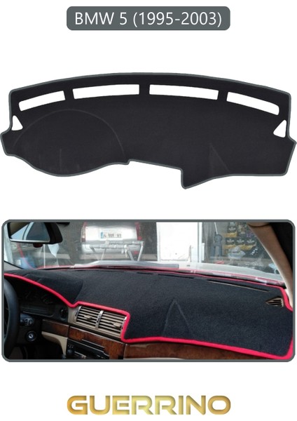 Bmw 5 1995-2003TORPİDO Koruma Halısı Gri Kenar