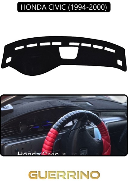 Honda Cıvıc 1994-2000TORPİDO Koruma Halısı Siyah Kenar