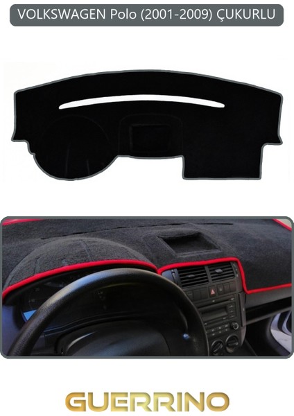 Volkswagen Polo (2001-2009) Çukurlutorpido Koruma Halısı Gri Kenar