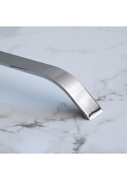 Mobilya Çekmece Mutfak Dolabı Dolap Kulpları Kapak Kulpu Kulbu Metal Krom Kulp 128 mm 12.8 cm indirimleri