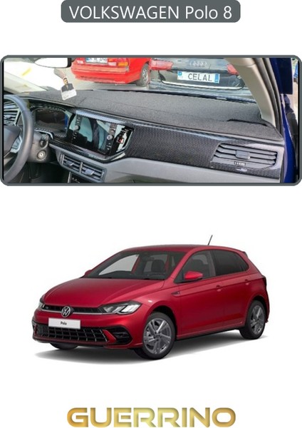 Volkswagen Polo 8torpido Koruma Halısı Gri Kenar