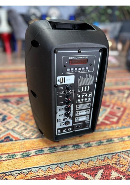 Paq-8bl Inch Şarjlı Taşınabilir Aktif Kabin