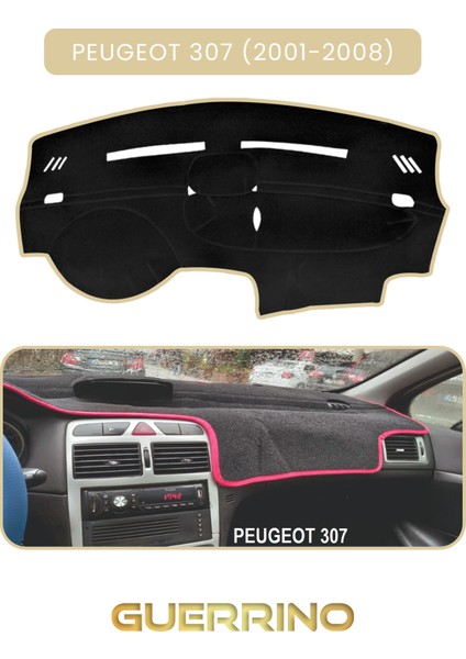 Peugeot 307 (2001-2008)TORPİDO Koruma Halısı Bej Kenar