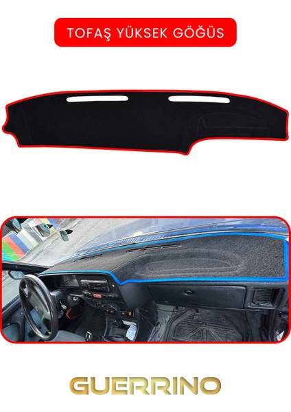 Tofaş Yüksek Gögüstorpido Koruma Halısı Kırmızı Kenar