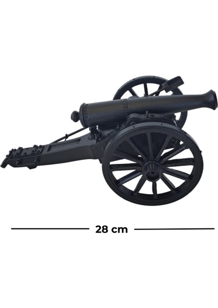 Çanakkale Savaş Topu Biblo Büyük Boy (28 Cm)