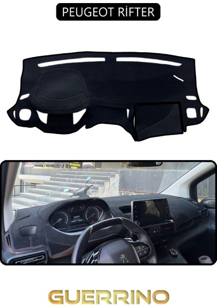 Peugeot Riftertorpido Koruma Halısı Siyah Kenar