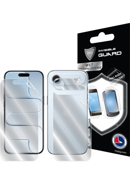 Apple Iphone 17 Air Için Hydrogel (Ince Tpu) Tam Kaplama (Ekran ve Arka Koruma)