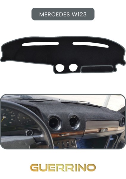 Mercedes W123TORPİDO Koruma Halısı Gri Kenar