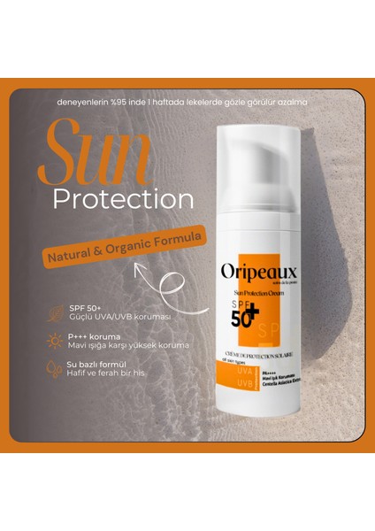 Spf 50+ Leke Karşıtı Güneş Kremi Uv-A Uv-B Sun Protection Cream 50 ml fiyatları