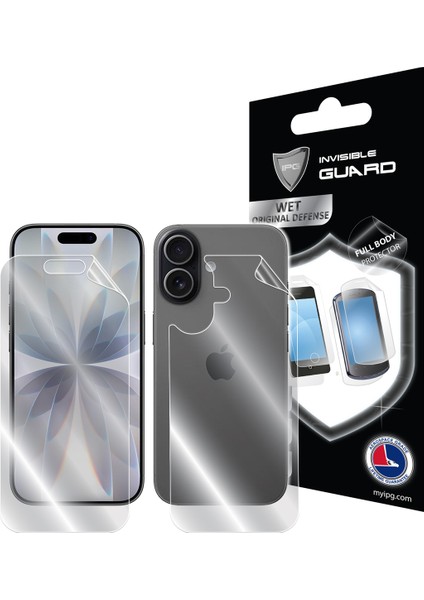 Apple Iphone 17 Için Hydrogel (Ince Tpu) Tam Kaplama (Ekran ve Arka Koruma)