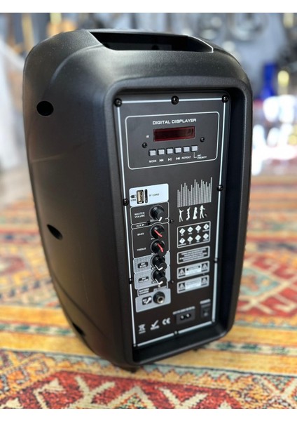 PAQ10BL Şarjlı Taşınabilir Bluetootlu Amfi