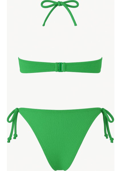 Straplez dokulu ipli bikini takım indirimleri