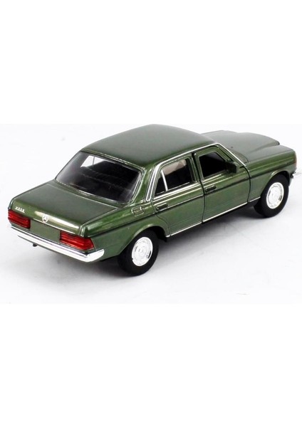 Oyuncak Metal Model Araba 1/36 Çek Bırak Yeşil Mercedes W123 modelleri